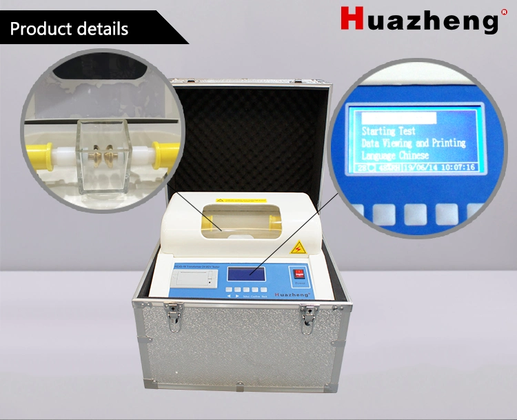 China Petroleum Test Online Exporting 80kv Transformer Bdv Oil Tester