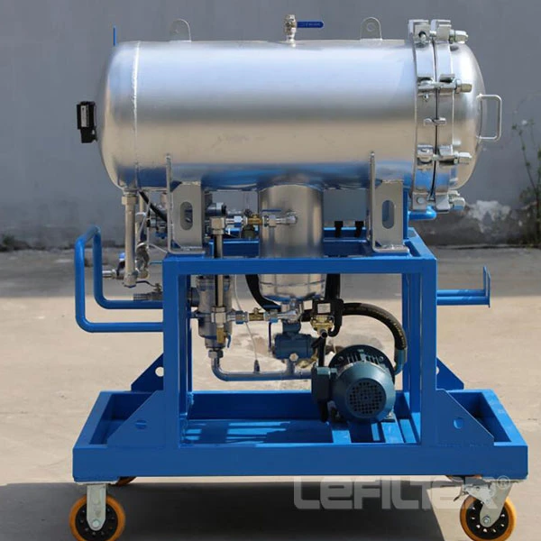 Lyc-100j Portable Turbine Oil Purifiers Coalescence Dehydration Oil Purification