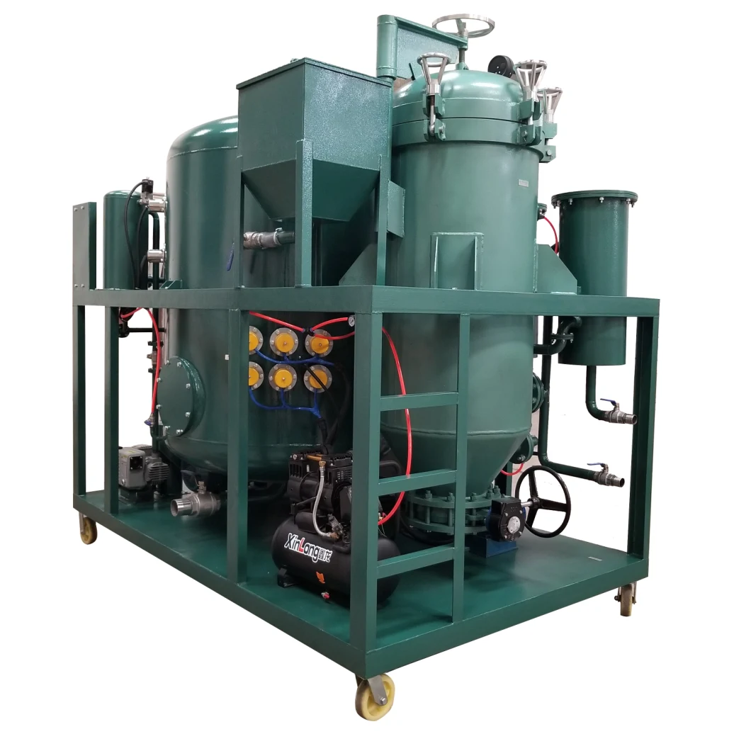 Used Frying Cooking Oil Decoloration and Filtration Machine Edible Oil Regeneration Purifier