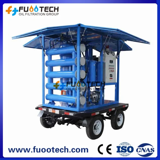 Full Enclose Dust-Proof Water-Proof Transformer Oil Purifier Machine Zyd-W-200