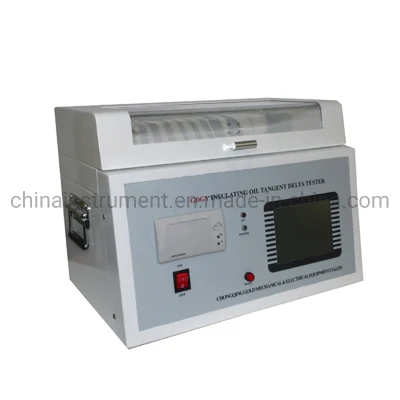 Insulation Oil Resistivity & Dielectric Loss Test Set Transformer Oil Tan Delta Tester