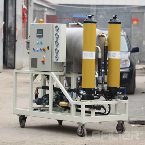 Lyc-100j Portable Turbine Oil Purifiers Coalescence Dehydration Oil Purification